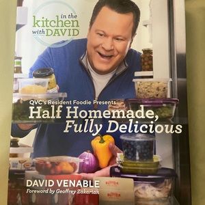 NEW QVC In The Kitchen With David Half Homemade Fully Delicious